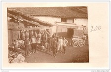 MILITARIA - 14-18 - CARTE PHOTO - une boucherie de campagne