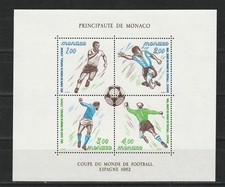 MONACO 1982 - Coupe du Monde