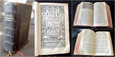 MISSEL Quotidien Vesperal Dom Gaspar Lefebvre. St-André Lophem lez Bruges. 1924.