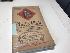 Catalogue général Photo Plaît de Juin 1928