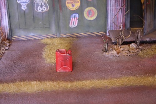 Jerrican jerrycan vieilli - jerrican,