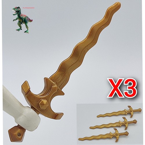 Playmobil longue épée - x3,