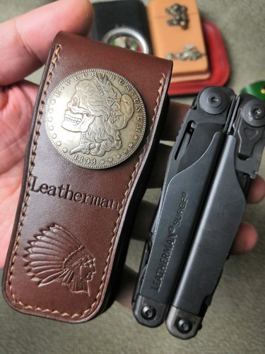 Handmade leather sheath - handmade,