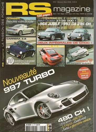Magazine porsche 997 - porsche,