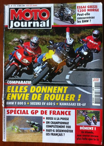 Moto journal 2006 essai - journal,