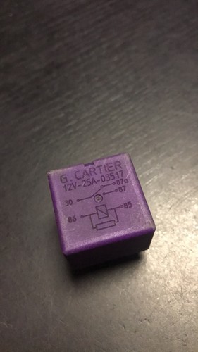 Relais 12v25a03517 pour