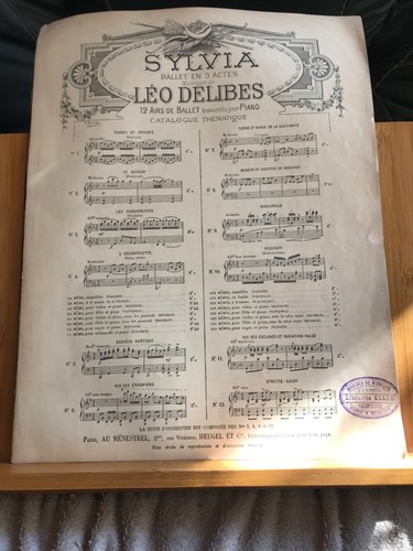 Léo delibes sylvia 10 - delibes,
