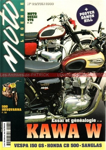Moto legende kawasaki w650 - legende, 92