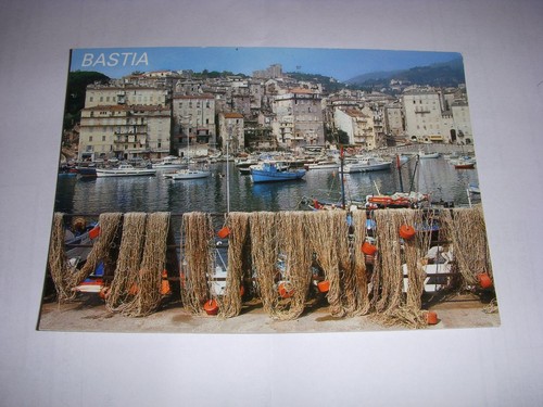 Carte postale corse - carte, bastia