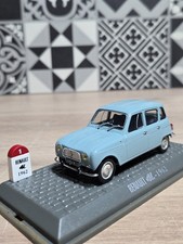 Renault 4L 1962 bleue 1:43