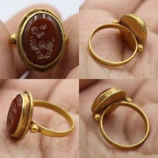Rare bague romaine - ancienne, en
