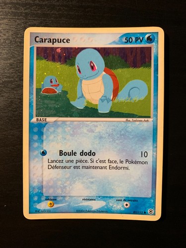 Carte pokémon carapuce - :,