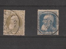 BELGIQUE 2 TIMBRES ANCIENS