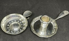 Lot taste vin et bougeoir à