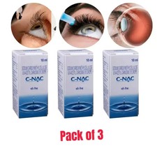 3 x gouttes oculaires C-NAC