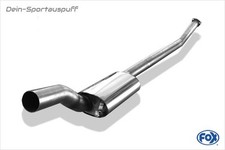 Silencieux Avant En Acier