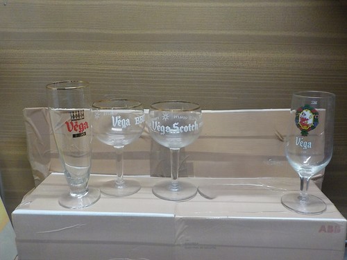 Verre ancien biere - 4,