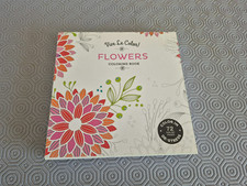 LIVRE DE COLORIAGE FLEURS - ANTI STRESS - VIVE LE COLOR ! FLOWERS