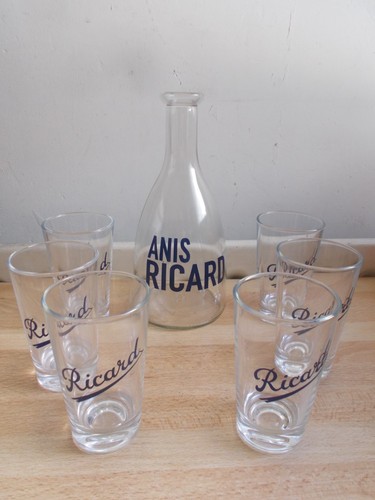 Carafe anis ricard verres - carafe, et