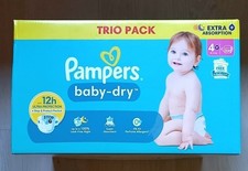 120 couches Pampers Baby dry