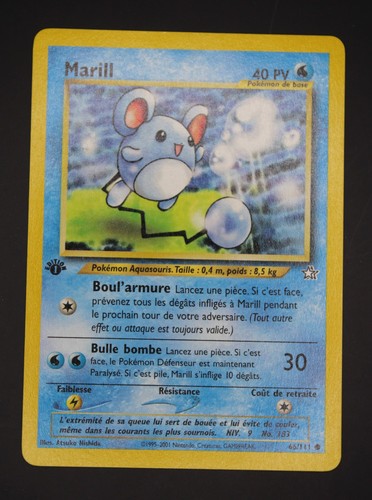 Carte pokemon 111 marill - pokemon, 66-111