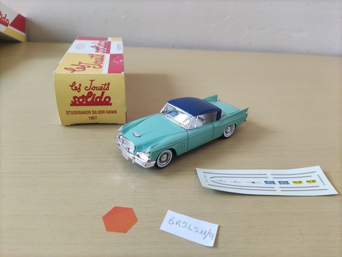 Solido studebaker silver hawk - silver,