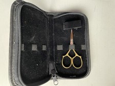 Trousse de couture de voyage avec ciseaux broderie pochette