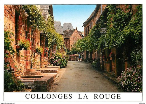 Carte postale collonges - 19,