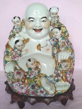 BOUDDHA Rieur avec son socle