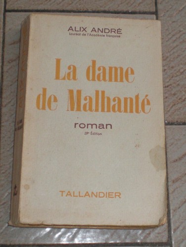 Ancien roman dame - la,