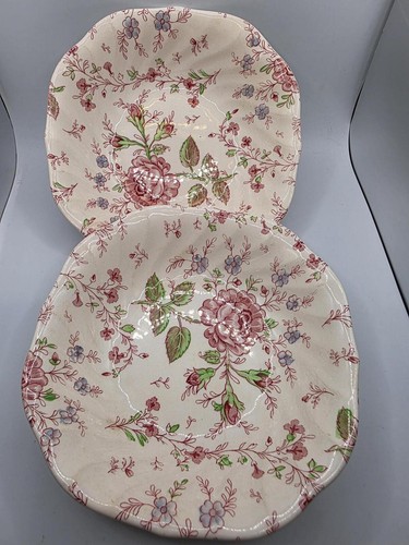 Pair johnson bros bowls - of,
