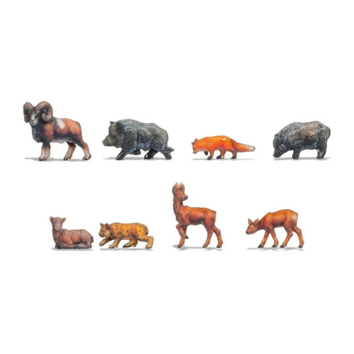 Lot animaux la - lot, forêt