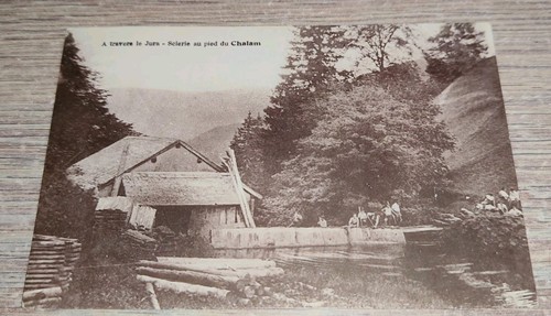 Cpa rare travers le jura - cpa, !!