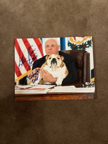 Jim justice autographed - autographed, photo