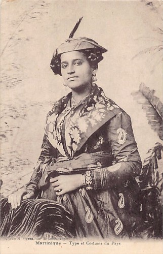Martinique type et costume - -,