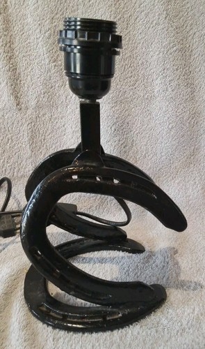 Pied lampe fer forgé - de,