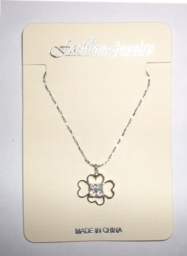 Collier avec pendentif strass - avec,