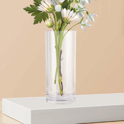 Vase fleurs acrylique - fleurs, en
