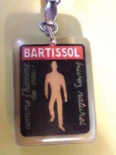 Porte clé bourbon mobile BARTISSOL  en résine