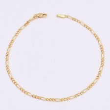 Bracelet En Chaîne Figaro