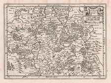 Lothringen Lorraine France Carte Kupferstich Engraving De Fer 1697