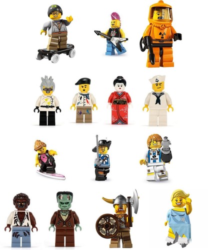Lego mini figurines 8804 - lego,