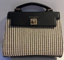 SAC à main  " BRIGITTE BARDOT" noir, blanc,