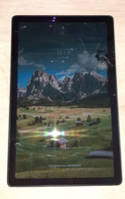 SAMSUNG GALAXY TAB A7 SM-T500 - impact sur la Vitre Fêlée - HS A REVOIR - Gris