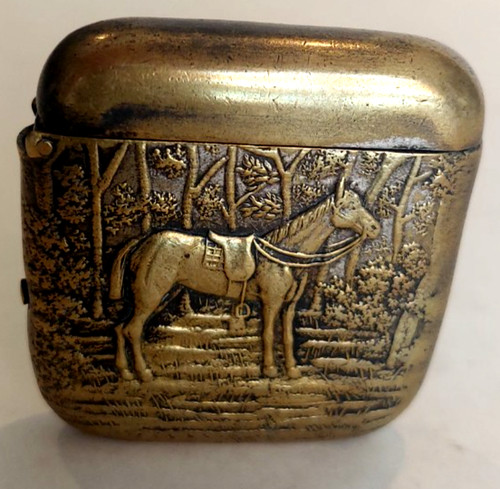 Pyrogène motif cheval metal - motif,