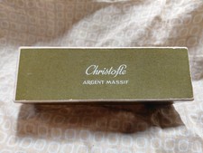 Boite Christofle Salière, Poivrière  Bouchons Argent Massif XXeme 