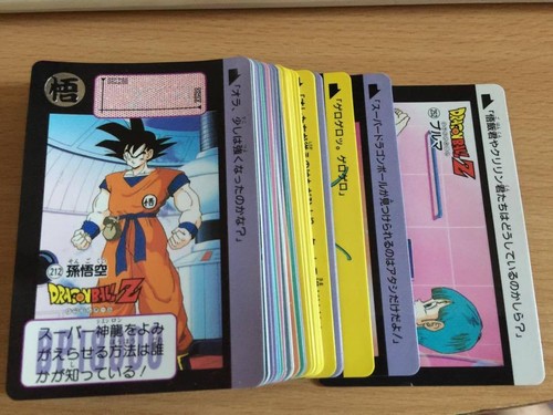 Carte dragon ball dbz - carte,