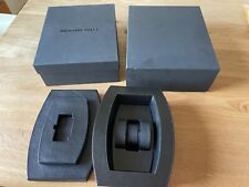 Étui RICHARD MILLE Complet - Bois Noir Et Cuir - Collectionneurs De Montres