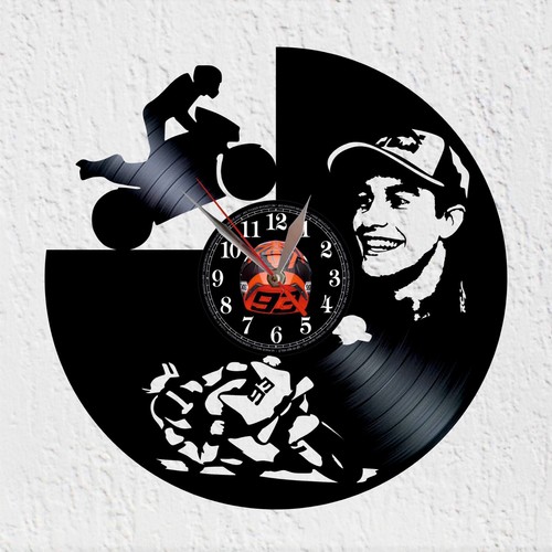 Horloge murale disque vinyle