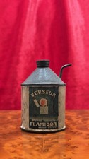 RARE RESERVOIR POUR BRIQUET VERSEUR FLAMIDOR VINTAGE LIGHTER TANK FEUERZEUG...